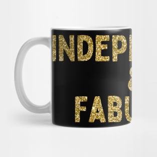 Independent & Fabulous, Singles Awareness Day Mug